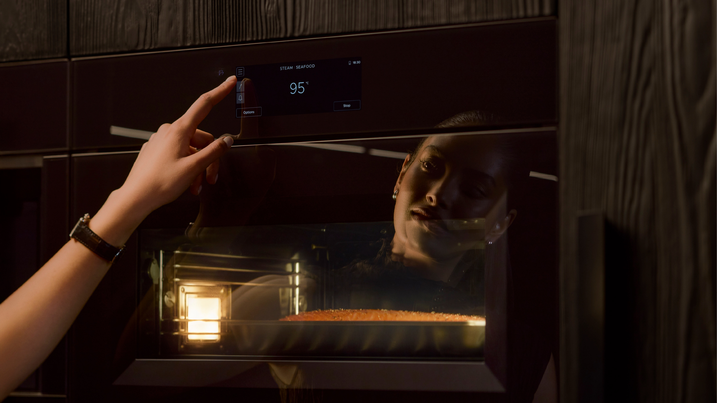 Minimal kitchen with Fisher & Paykel oven